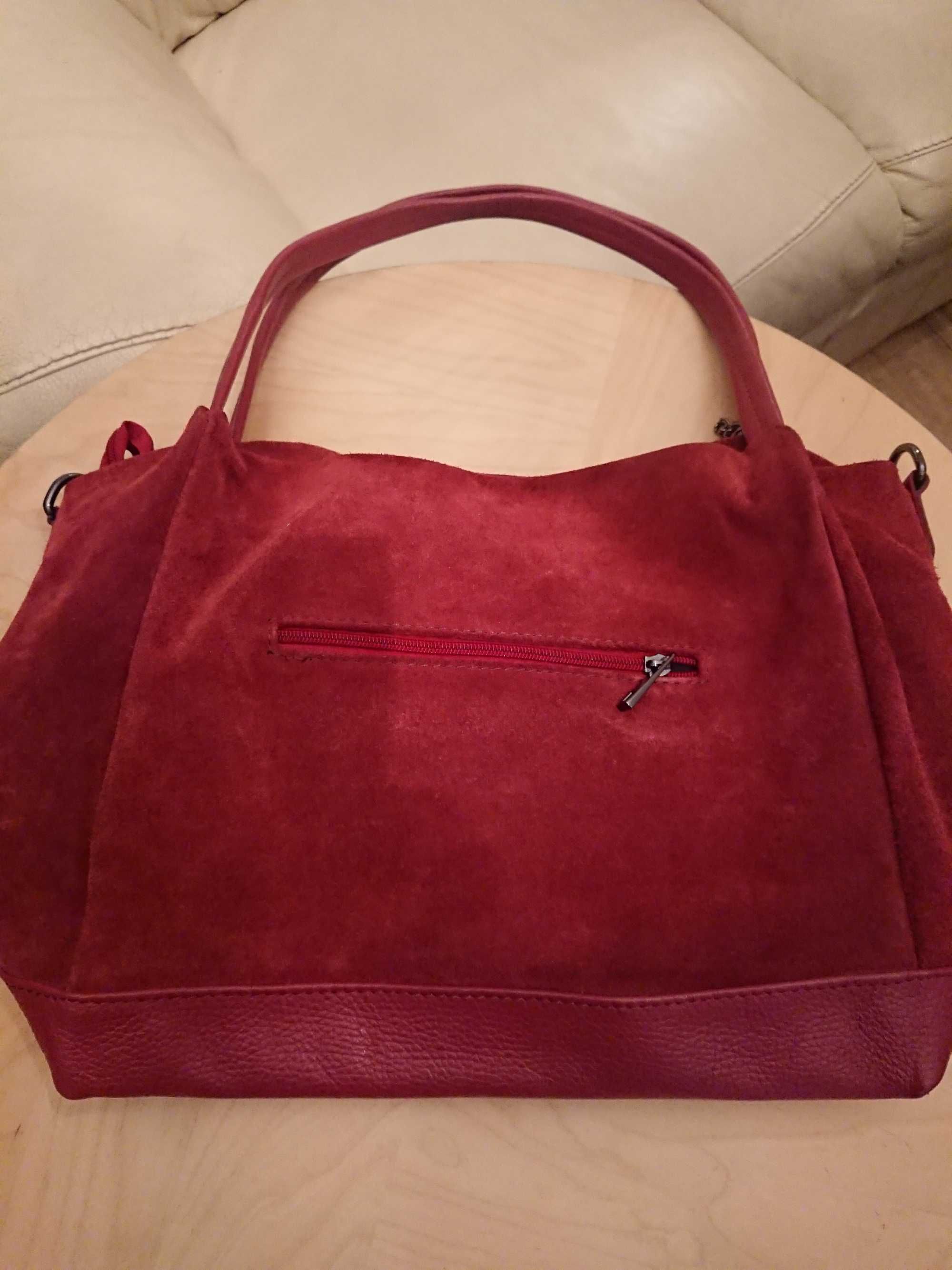 Torebka Genuine Leather