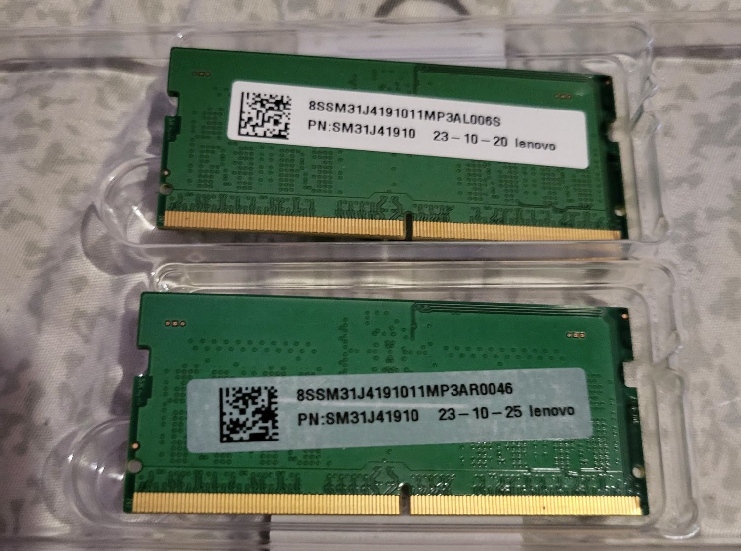Оперативная память SK hynix SODIMM DDR5 2/8GB 16Gb 4800Mhz