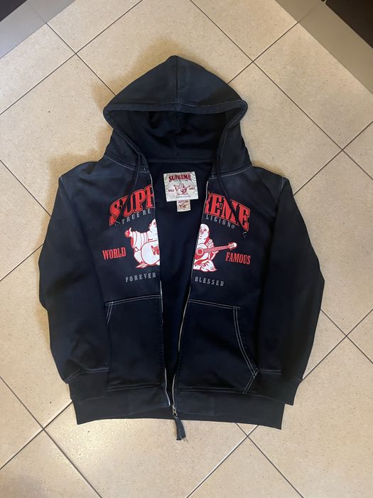 Зіпка Supreme x True religion худі кофта y2k sk8