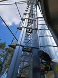 Podajnik kubełkowy 50t/h 20m 18m 16m 14m do zboża silos zbożowy Bin