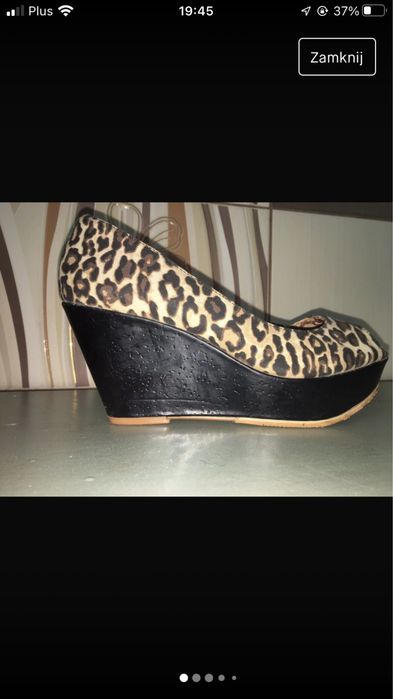 Buty na koturnie