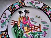 Блюдо  / тарелка Китай фарфор ручная роспись