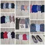 Paka ubrań 33 sztuki Esprit Hugo Boss Zara Tommy Hilfiger Gap r 36 / S