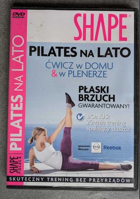 Pilates na lato DVD Shape