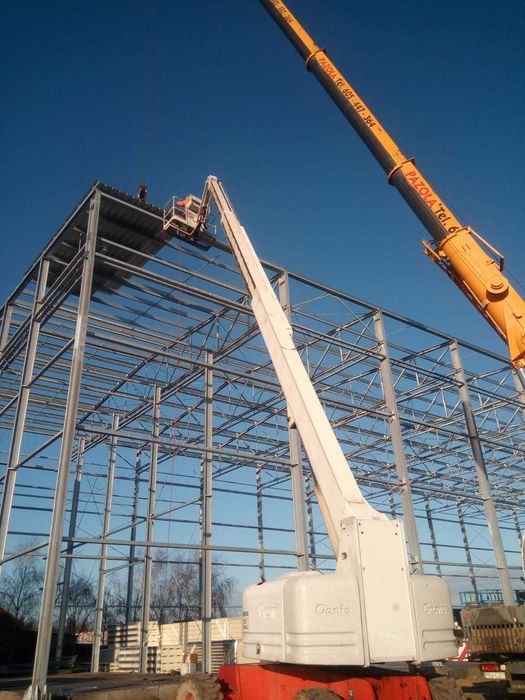 Wynajem Podnośnik koszowy nożycowy teleskopowy Głogów Lubin Polkowice