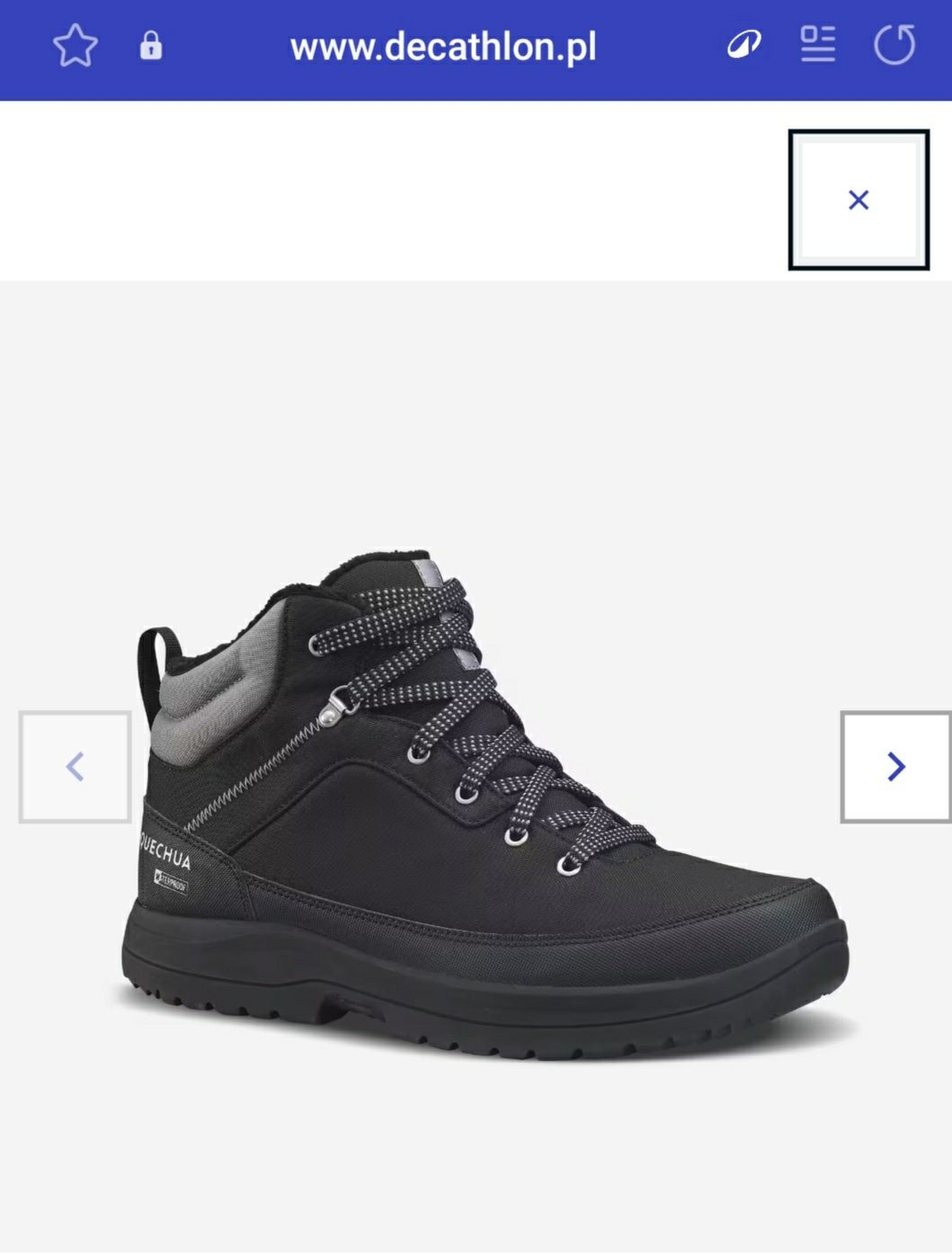 Buty zimowe r. 40 Quechua