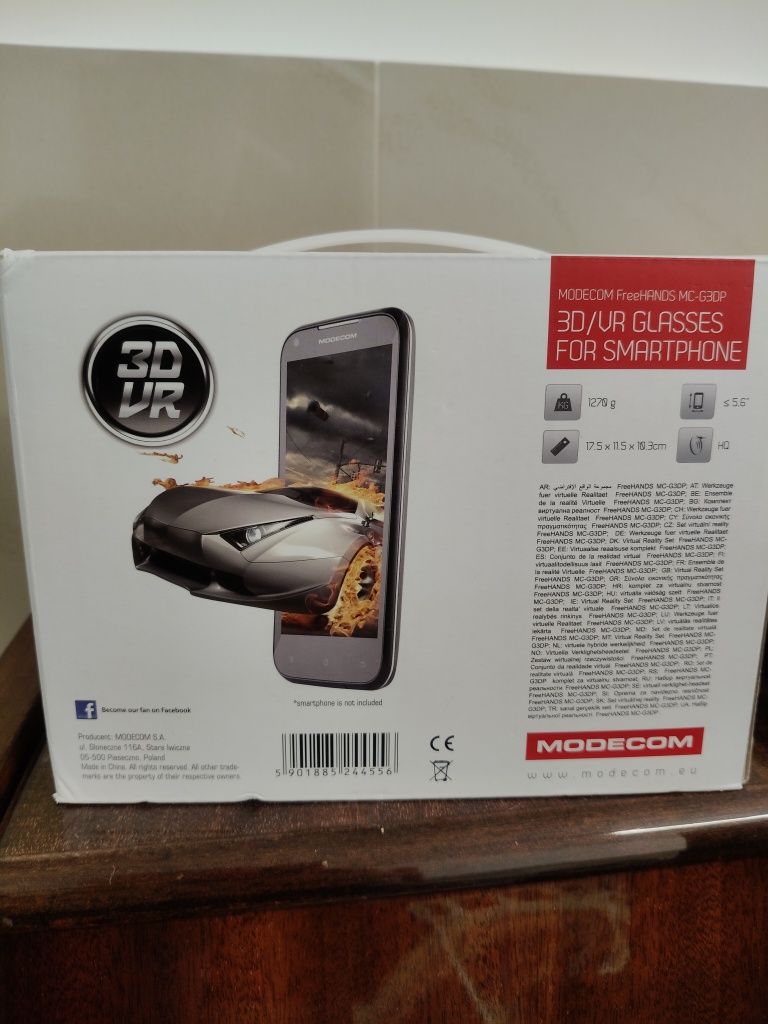 Modecom okulary 3D/VR glasses for smartphone