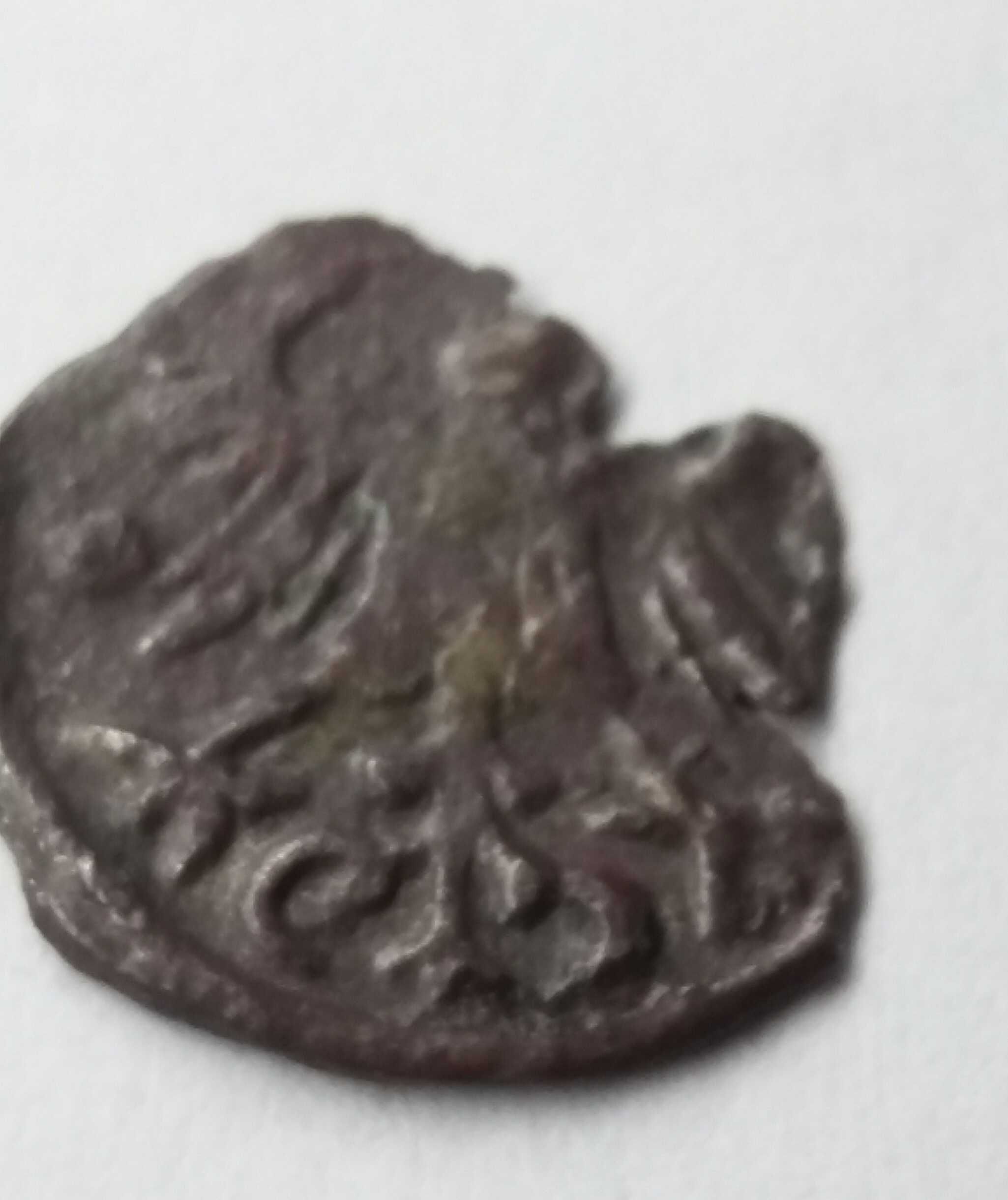 D2+ M351 stara moneta denar 1557 Zygmunt II August ładna starocie