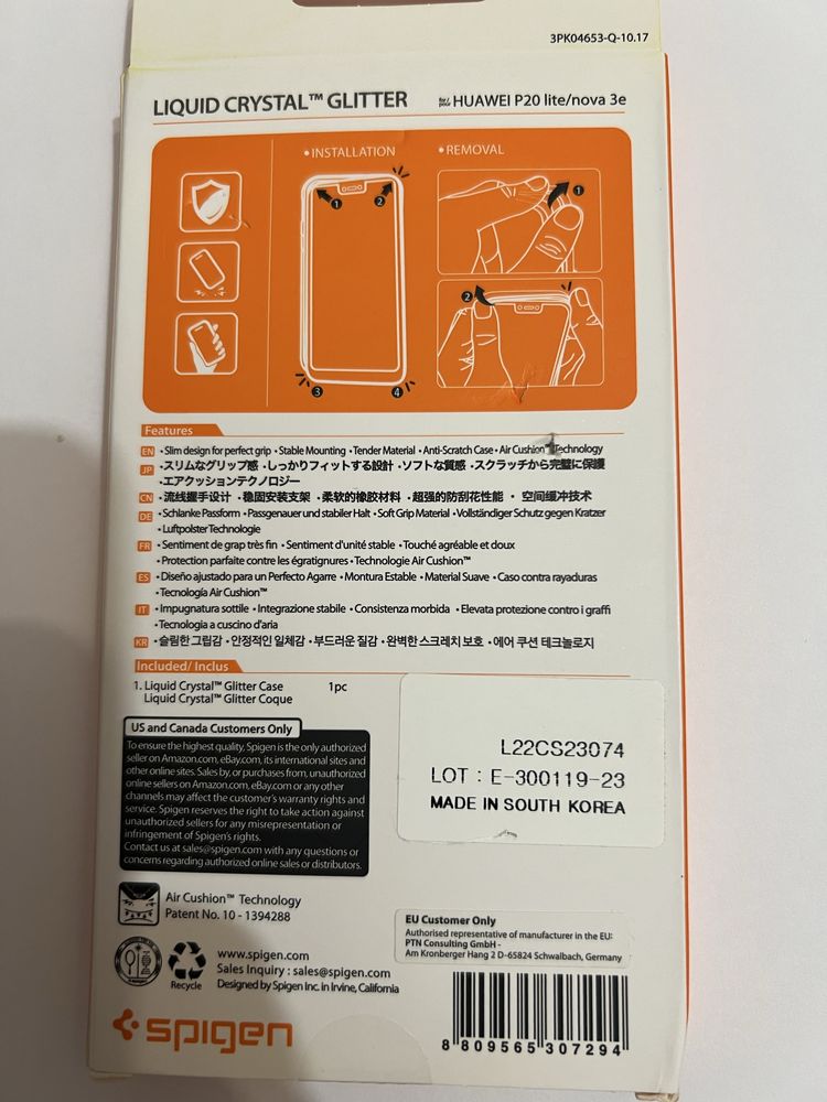 Spigen Etui Spigen org huawei p20 lite
