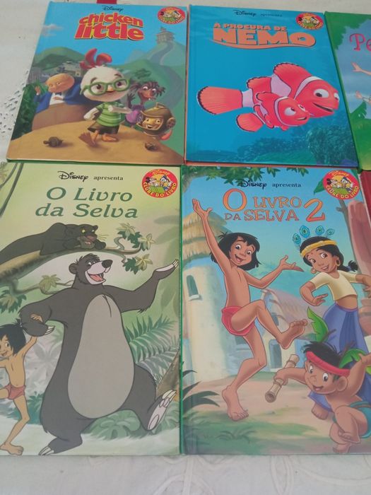 Livros da Disney novos  são oito