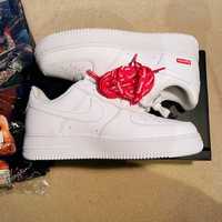 Nike Air Force 1 Low Supreme White EU 40