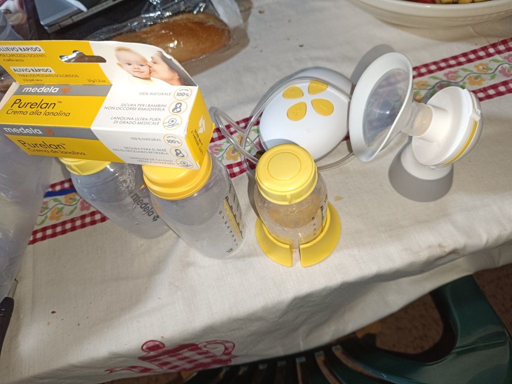 Kit MEDELA (Extrator + Purelan + Frascos)