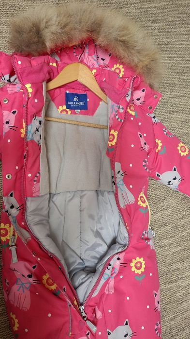 Зимовий комбінезон на дівчинку