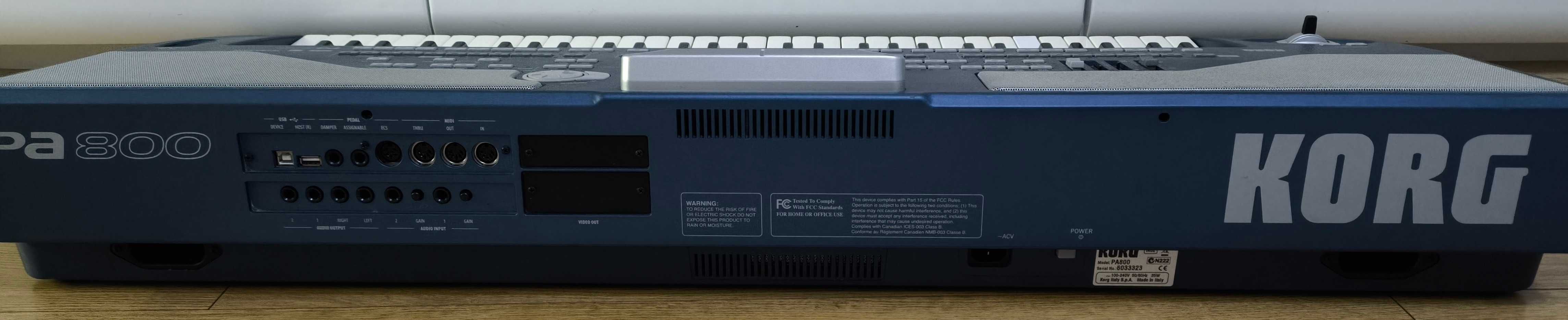Korg pa 800 helicon MP3 Dużo styli