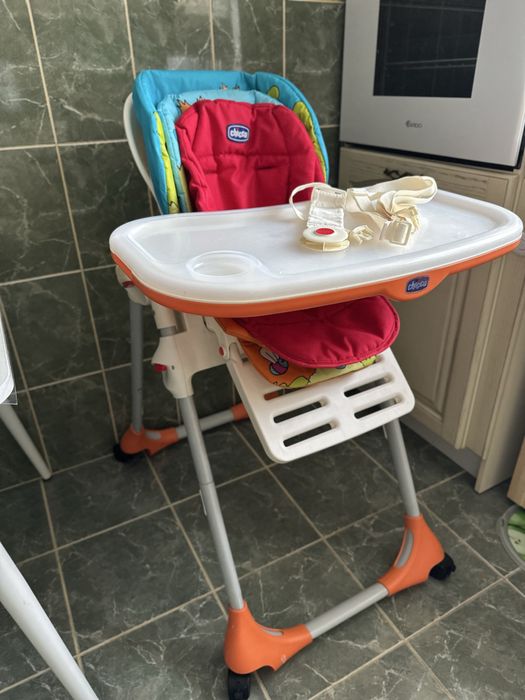 Стілець для годування chicco polly 2 in 1