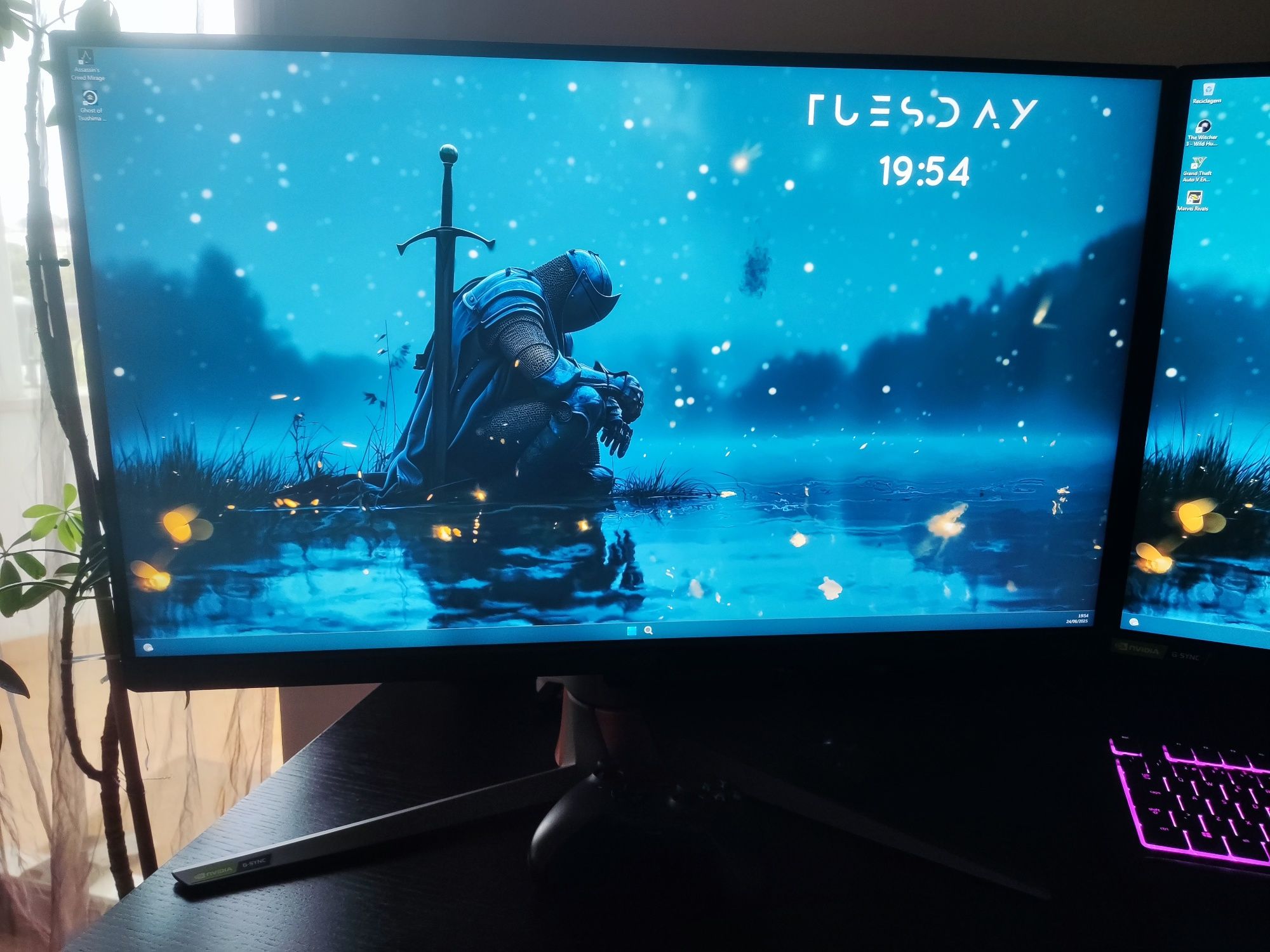 Monitor 4K  IPS 27 polegadas ASUS ROG Swift (PG27UQR)