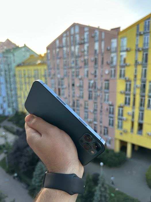 92% Аккум Идеал iPhone 12 Pro Max 128Gb Pacific Blue Айфон про мах