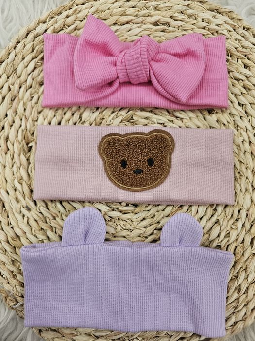 Zestaw 3 opasek dziewczęcych