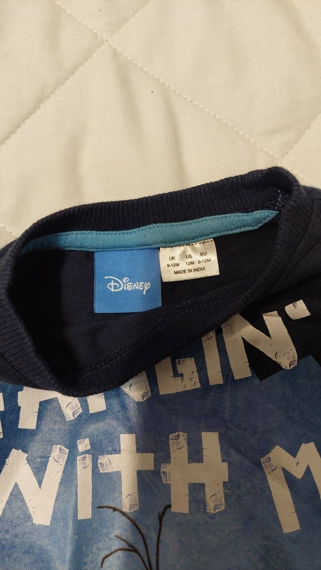 Bluzka chłopięca r. 80, Disney, Kraina lodu-Bałwanek Olaf