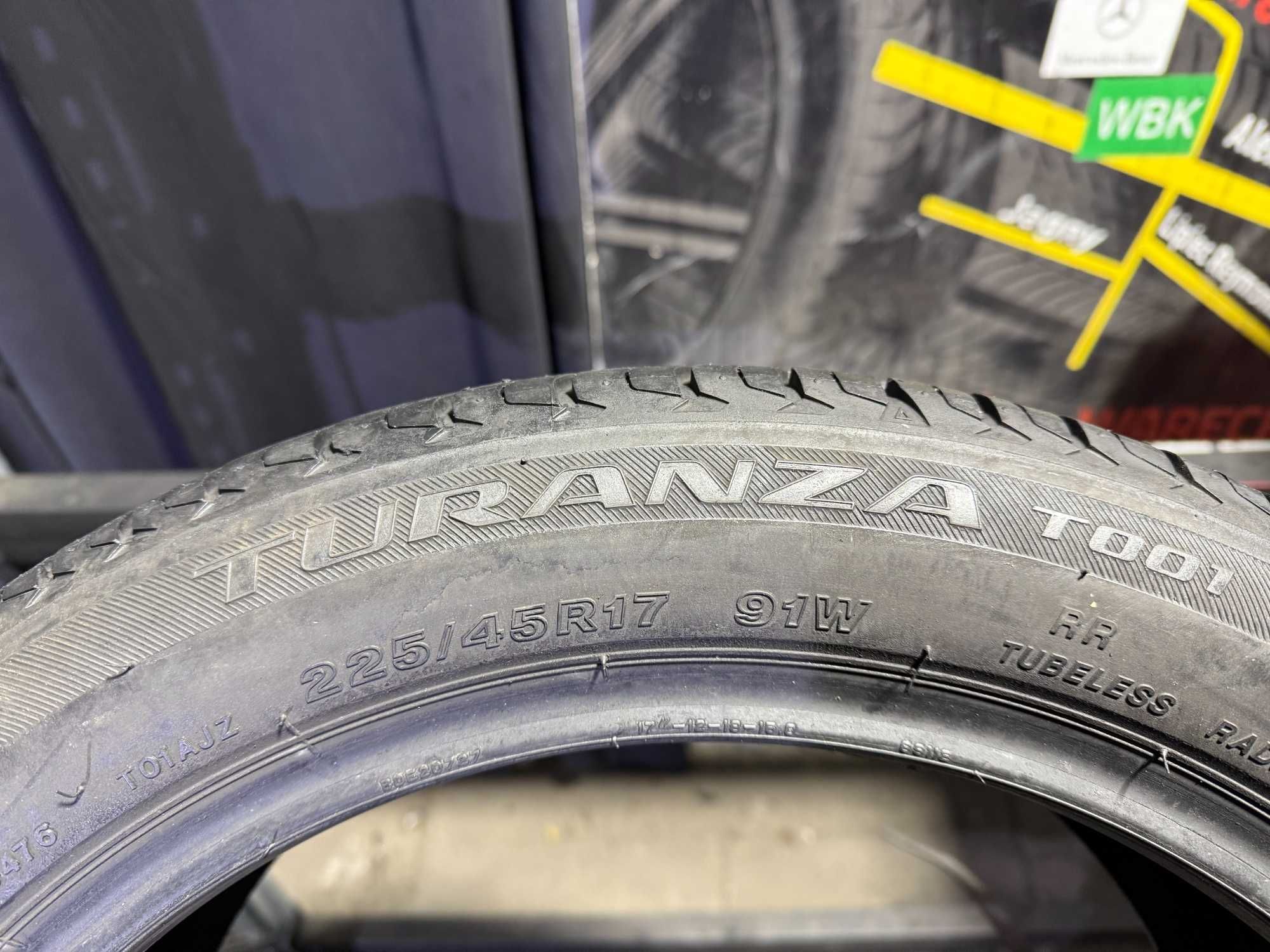 Opony Zimowe 225/45/17 BRIDGESTONE TURANZA #3