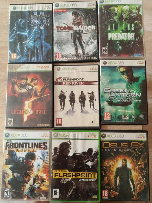 Игры на XBOX 360