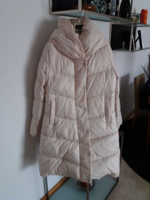 Kispo branco gelo comprido com capuz