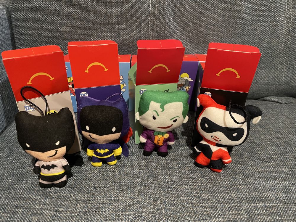 Mini pluszaki DC McDonald’s