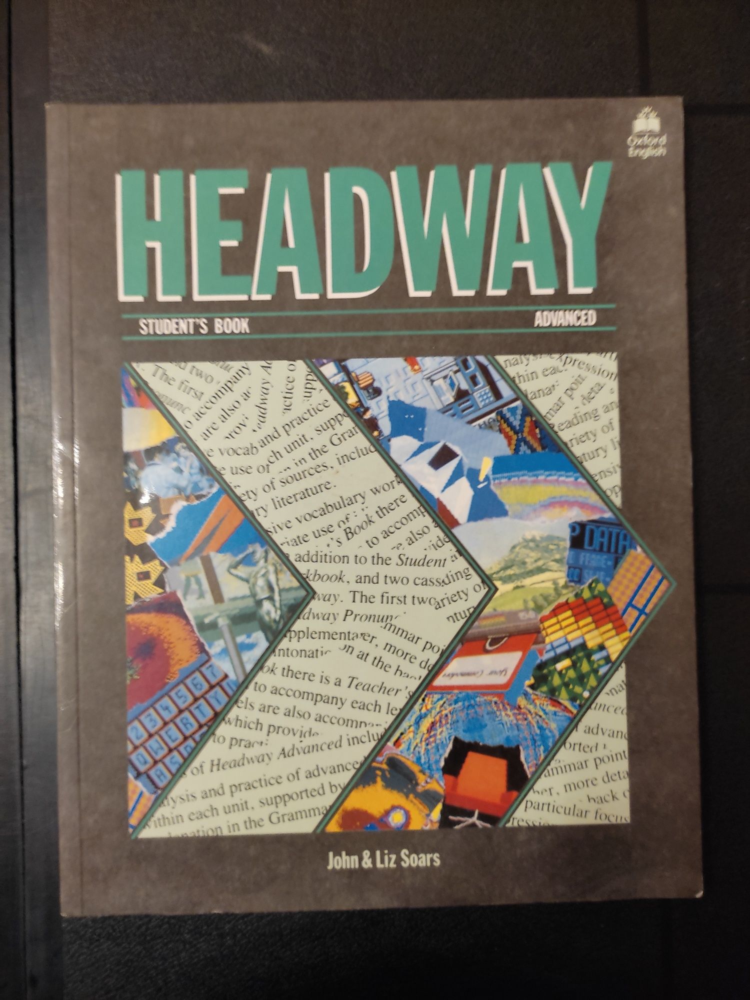 Підручник з англійської мови Headway advanced.