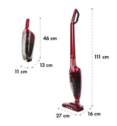 Bezprzewodowy odkurzacz Klarstein TurboHybrid 25,2V LED 2w1