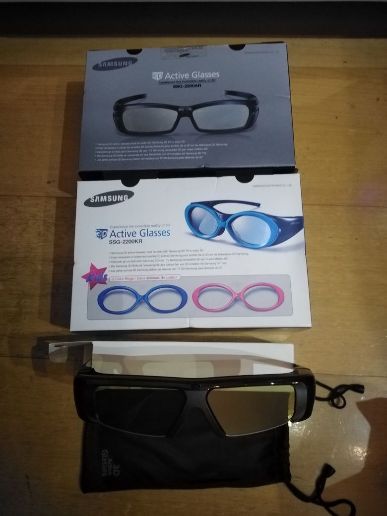 Vendo 3 óculos  3d novos Samsung com DVD. Blu-ray 3d  e televisão 3d b