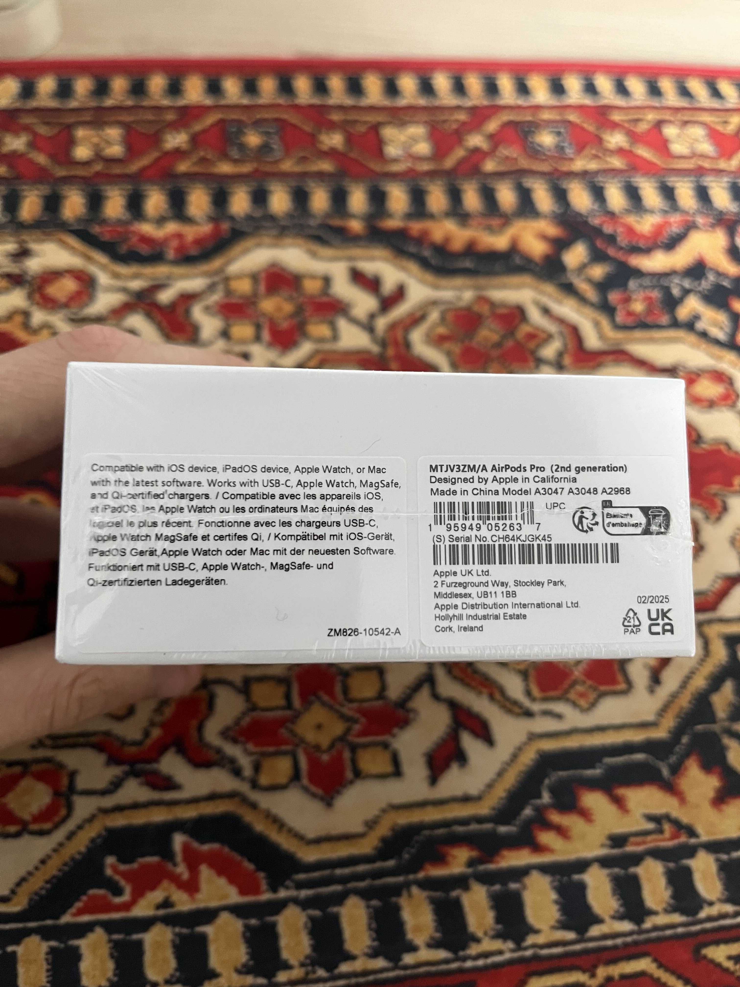 AirPods Pro 2 (USB-C, 2023) | Fabrycznie zafoliowane |