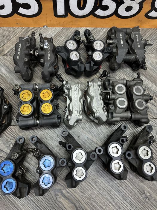 Суппорта радиальные Tokico Hissin Brembo suzuki gsx-r k6 Honda yamaha