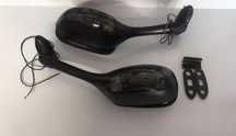 Espelho retrovisor com pisca para suzuki e outras marcas espelhos gsxr