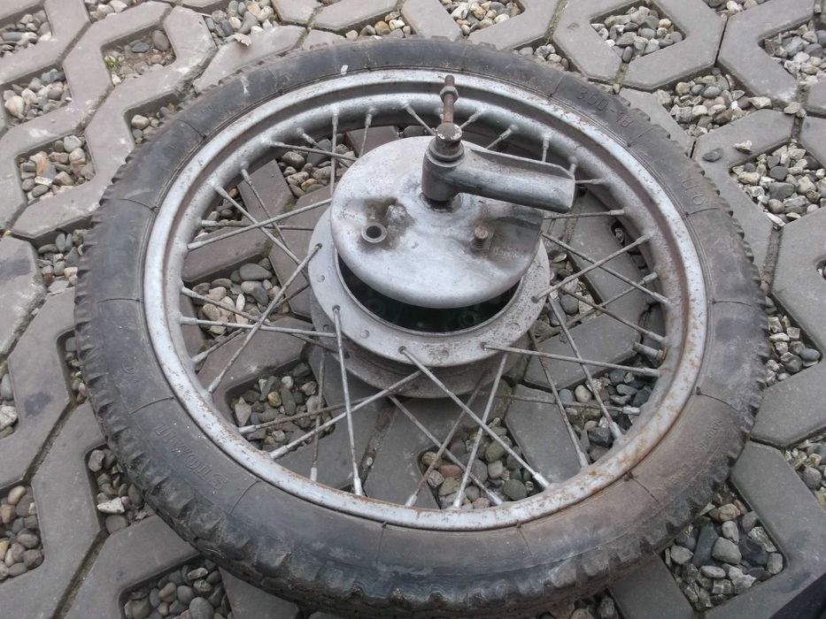 shl m11 koło tył tylne klin felga napęd licznika hamulec