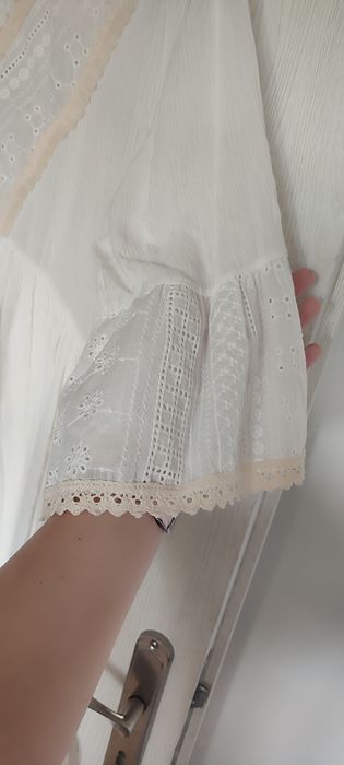 Sukienka plażowa boho plus size