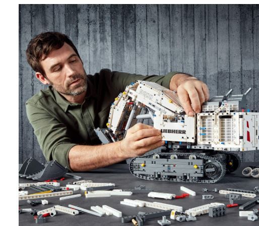Lego Technic 42100 Liebherr