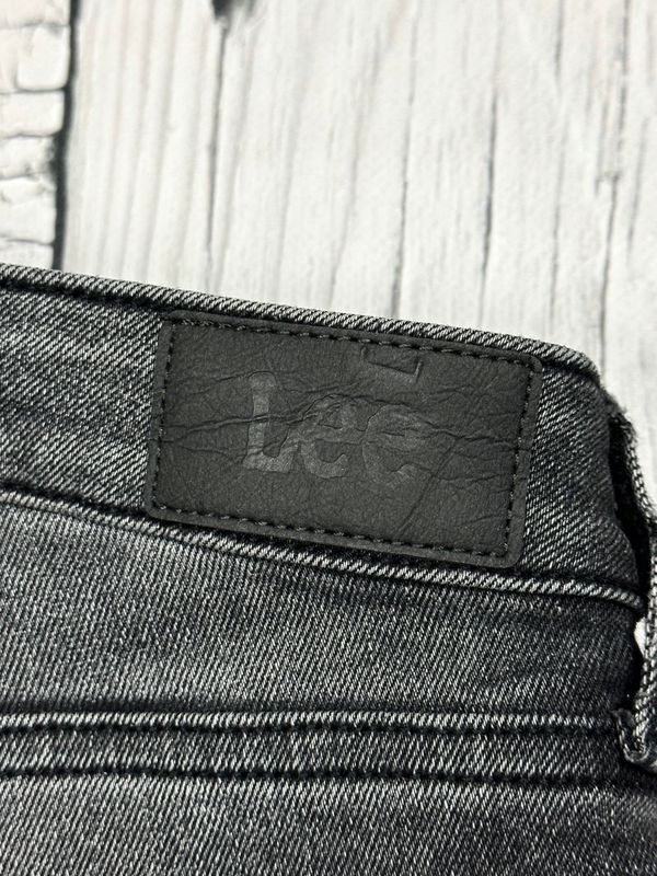 Lee Ivy Jeansy Rurki Damskie Spodnie Wysoki Stan Elastyczne Logo r. W3