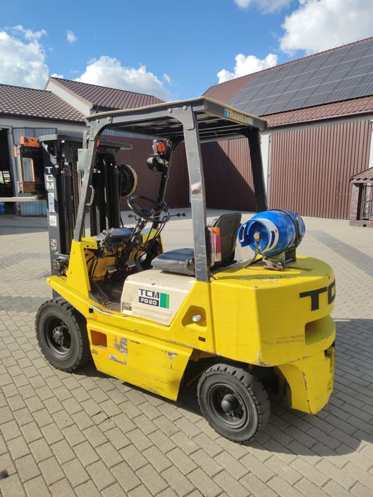 Wózek widłowy TCM 2.0 niski Triplex