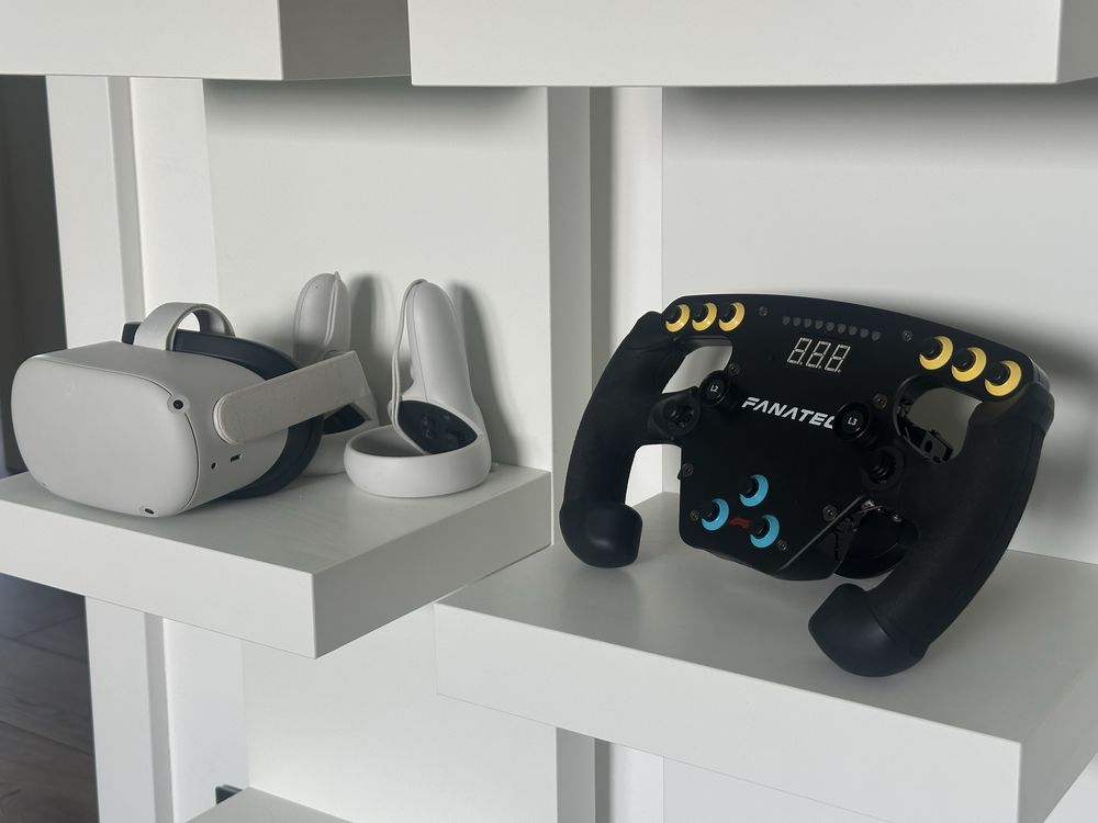 Fanatec csl DD F1 + Meta Quest 2
