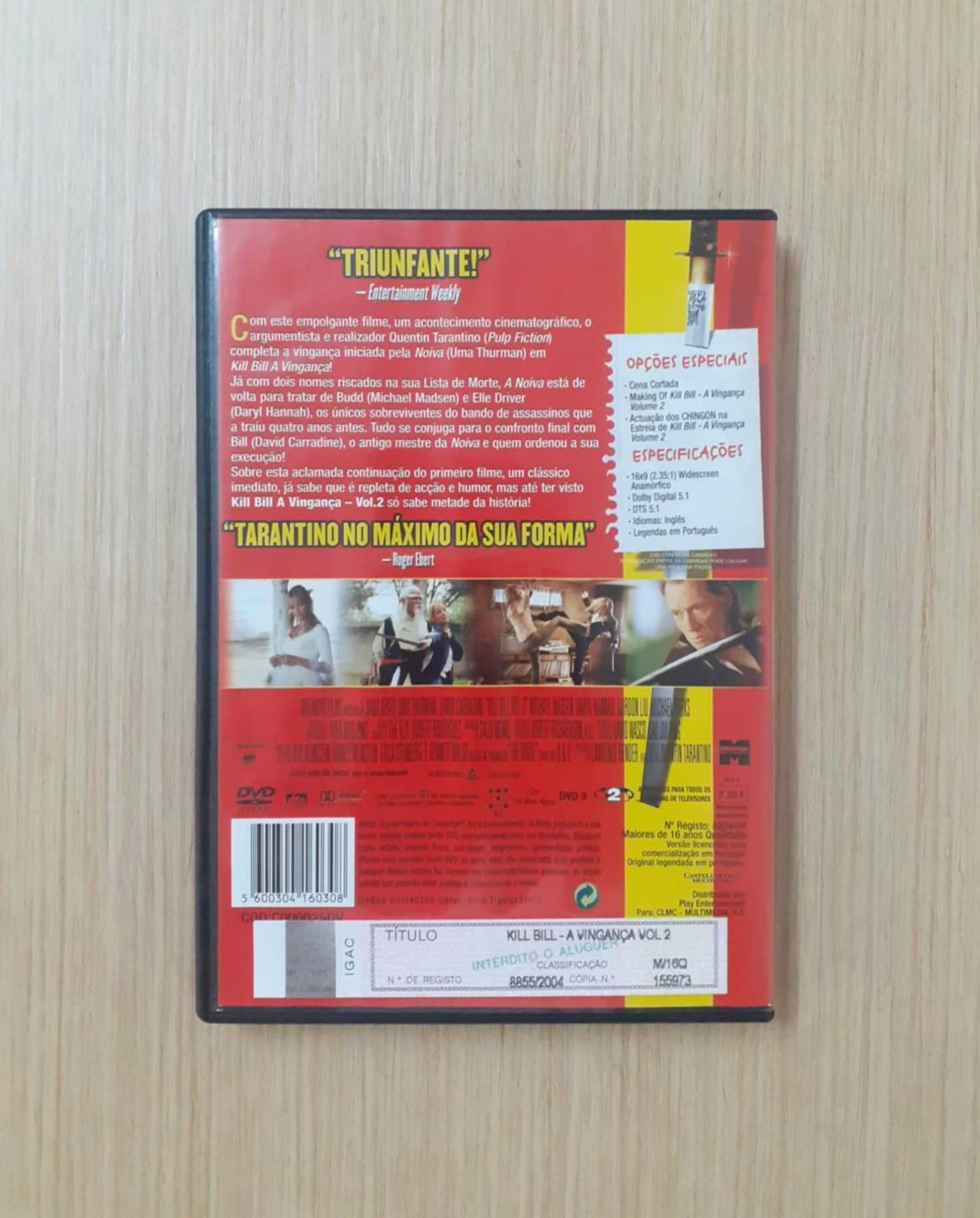 Kill Bill: A Vingança (Volume 2) - DVD