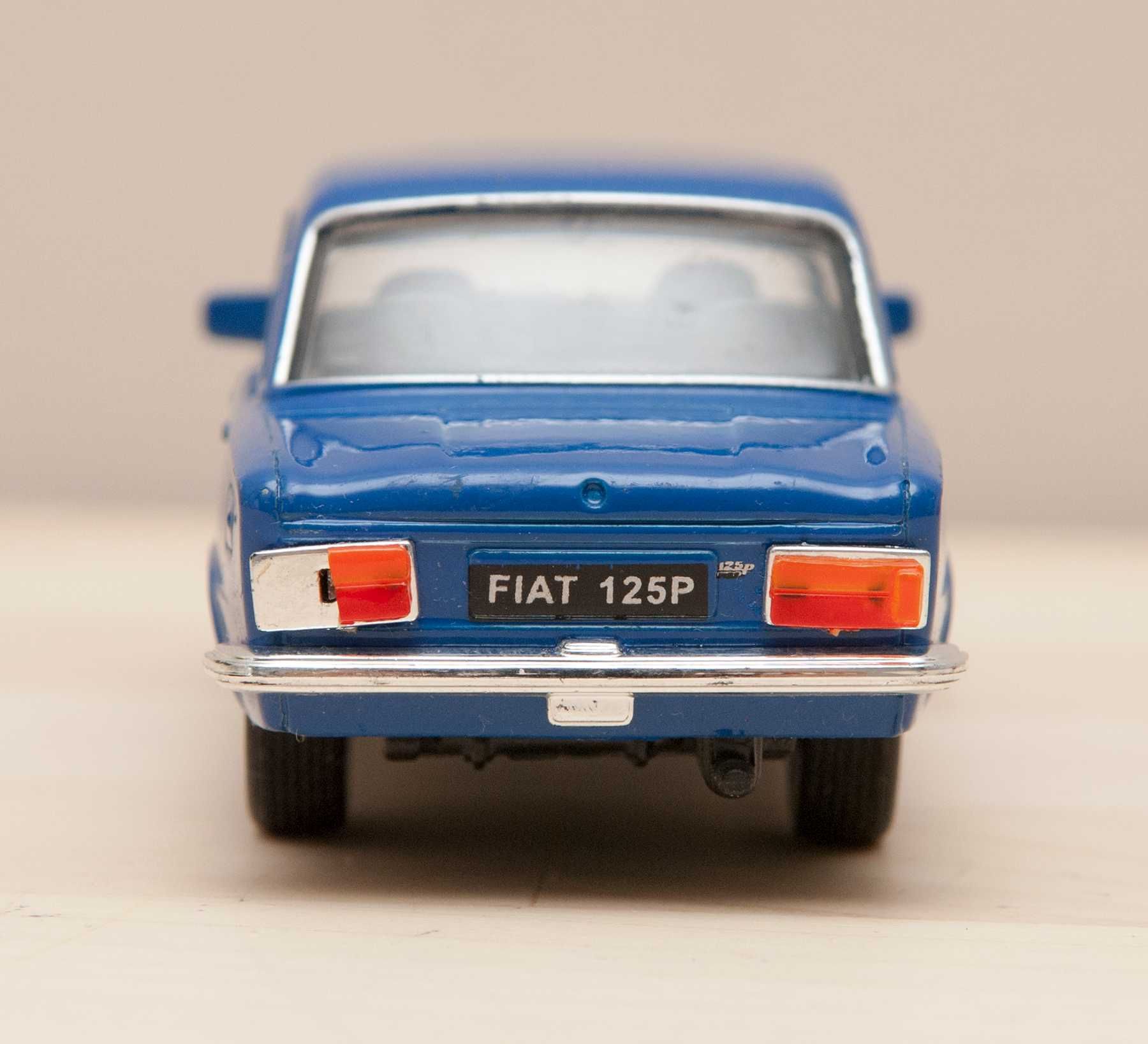 Model samochodu Fiat 125p metalowy 1/34 1/39 Welly