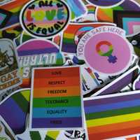 52 Stickers Autocolantes LGBT