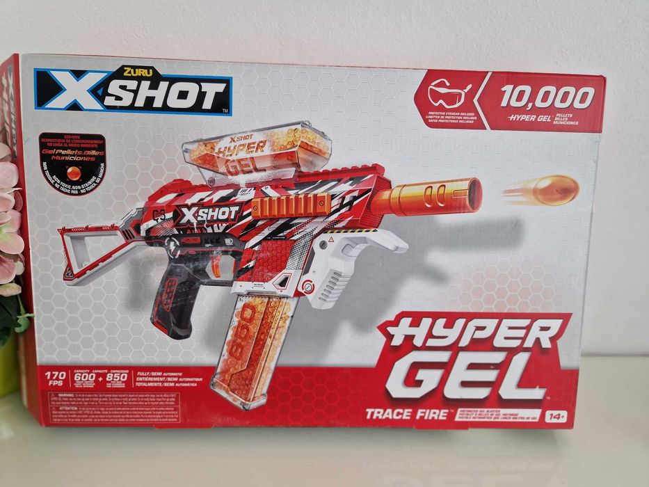 Zuru X-Shot Wyrzutnia Hyper Gel Kulki Żelowe