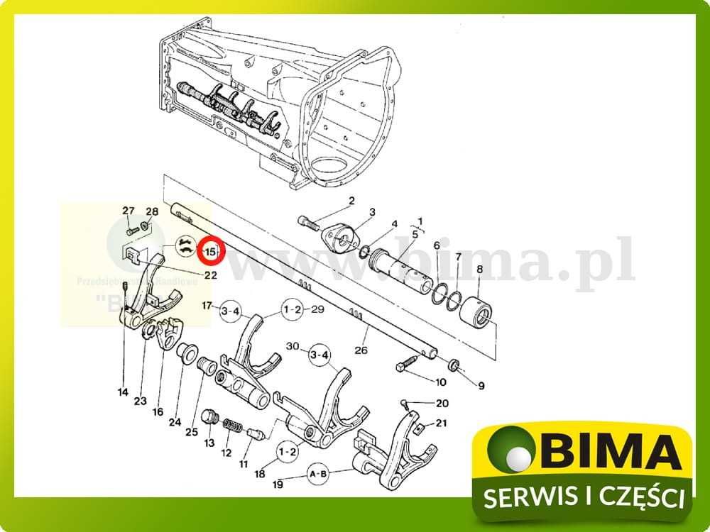 Widełki żółw zając 3060 Massey 3095 Ferguson 6160 oryginał 6190 MF 626