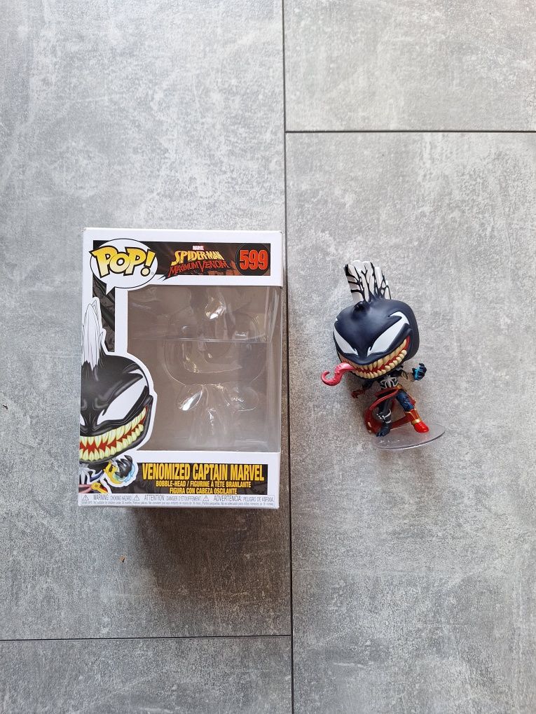 Funko POP Venomized capitan Marvel  599 venom figurka