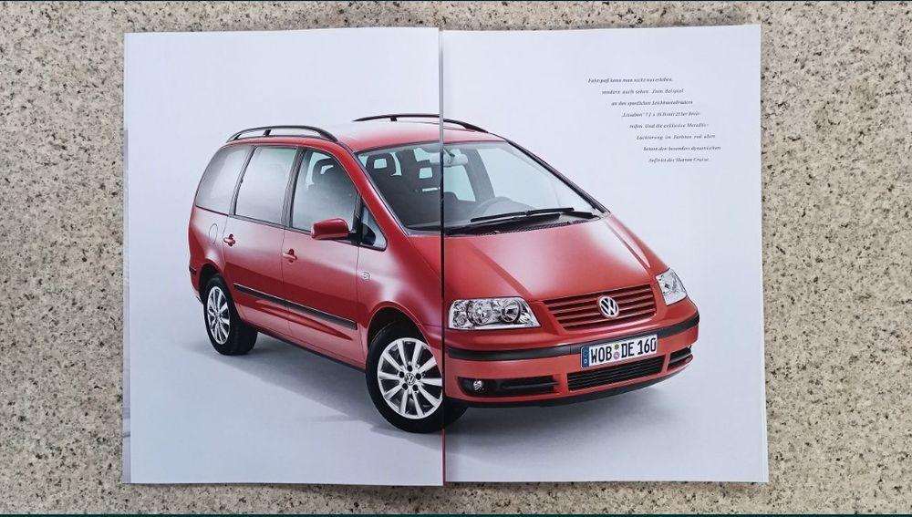 VW Volkswagen Sharan Cruise Prospekt