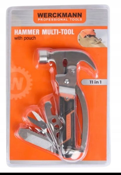 Młotek narzędzie wielofunkcyjne 11 w 1 Werckmann