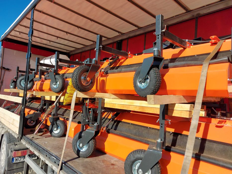 Zamiatarka 2 m moc. 3 w 1 Metal-Technik / od ręki WSZYSTKIE SZEROKOŚCI