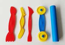 Kit de ferramentas para moldar plasticina, argila, barro e gesso