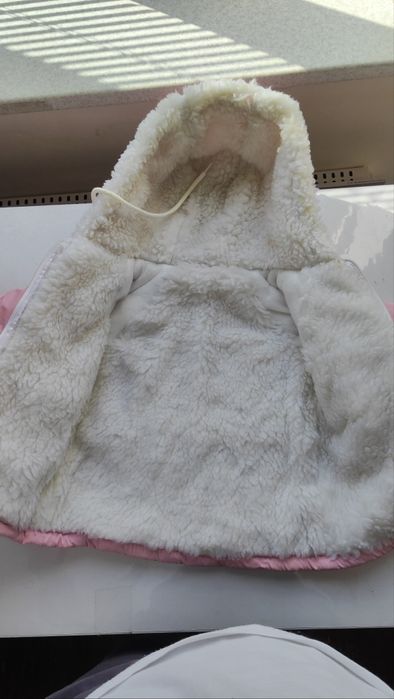 Дитячій комбінезон на овчині 2 в 1 від 6 міс до 1.5 року